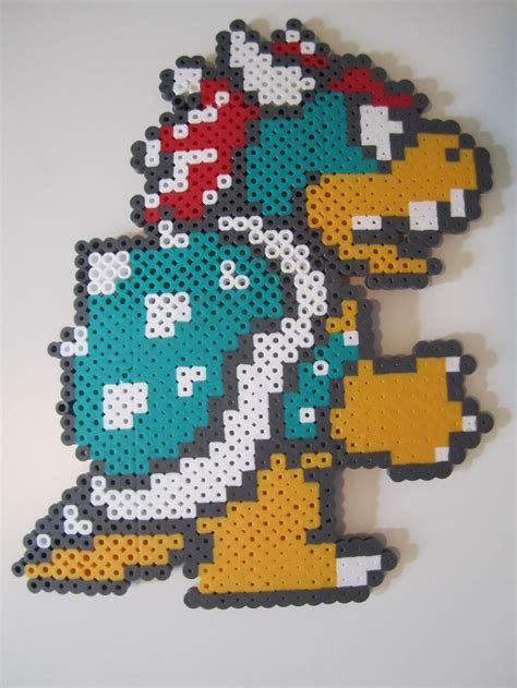 Bowser Perler Sprite Made For A Private Swap With Mama24boyz On