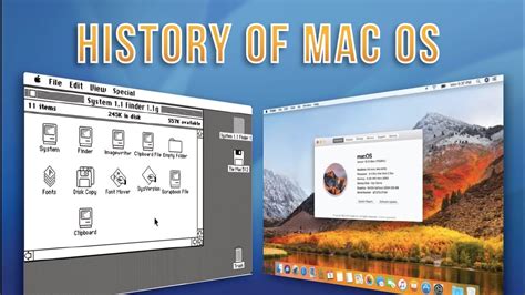 History Of Mac Os Youtube