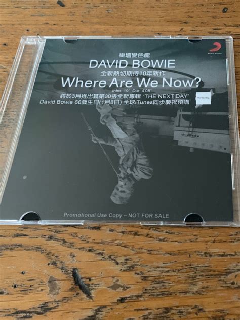 david bowie where are we now 2013 cdr discogs