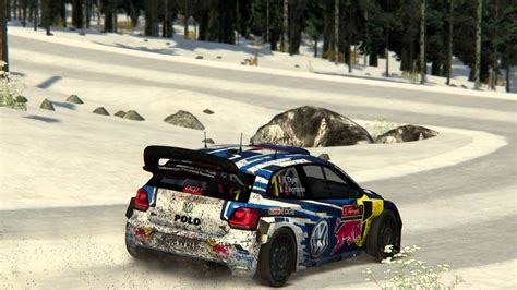Assetto Corsa Vw Polo R Wrc 2015 Test Monte Carlo Rally Stage 3 Youtube
