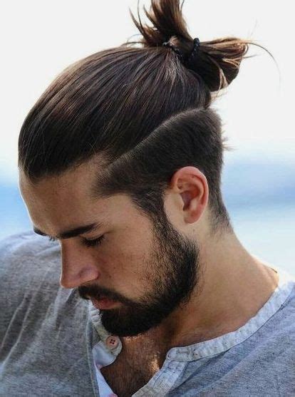38 Best Mens Ponytail Hairstyles Images Ponytail Hairstyles Mens