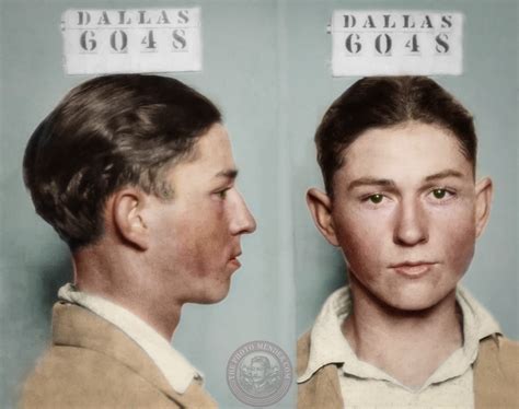 This Is Clyde Barrow Of Bonnie And Clyde Fame At Age 17 In 1926 After