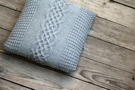 Knitted Pillow Case Pattern Diy Knitting Tutorial Knitting Pattern