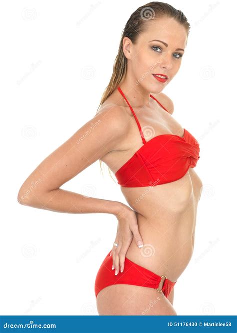 Donna Sexy Pin Up Model In Un Bikini Fotografia Stock Immagine Di Corpo Taglio 51176430