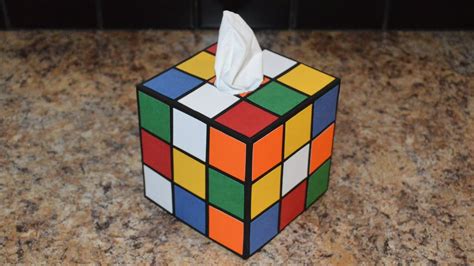 Rubiks Cube Kleenex Box Project Share Youtube