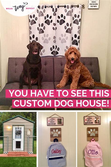 You Need To See This Amazing Custom Dog House Wear Wag Repeat