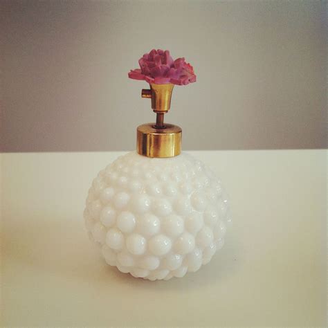 Pin By Sherri Morrow On Love Of Milk Glass Glass Perfume Bottle