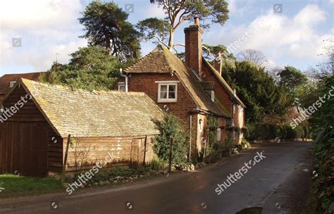 Bucklebury Village Berkshire England Britain Editorial Stock Photo