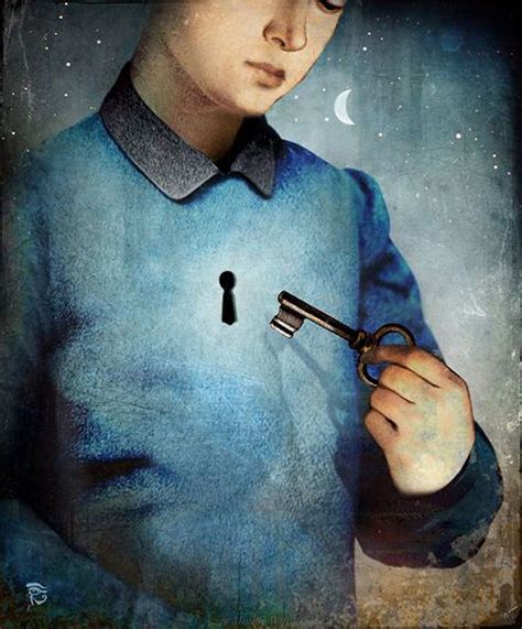 Unlock by Christian Schloe. | Christian schloe, Surrealism, Surreal art