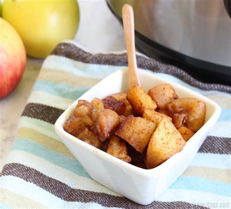 Thanks for checking out the instant pot cinnamon apple steel cut oats! Instant Pot Cinnamon Apples - Great For Snack, Breakfast ...