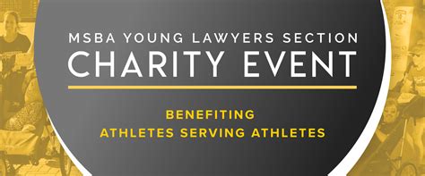 Young Lawyers Section 32nd Annual Charity Event Maryland State Bar