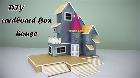 Cardboard House 36 Wow Making Mansion Using Cardboard Boxes See And