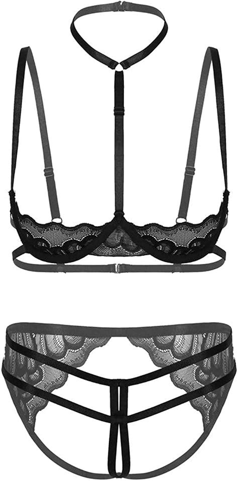 qqqqc women s erotic bustiers and corsets women sheer lingerie erotic underwear bra top crotchless