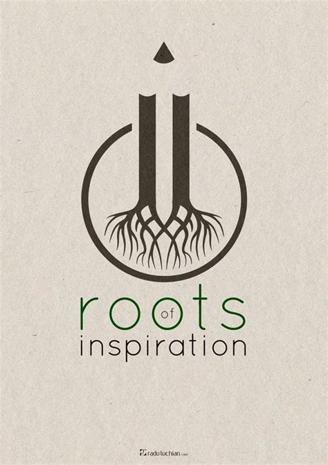 Roots Of Inspiration By Raduluchian On Deviantart Logo Design Roots