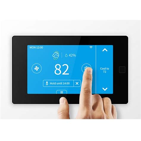 Wifi Touch Screen Wall Thermostat Heat Pump Air To Water Controller Programmable Room Thermostat