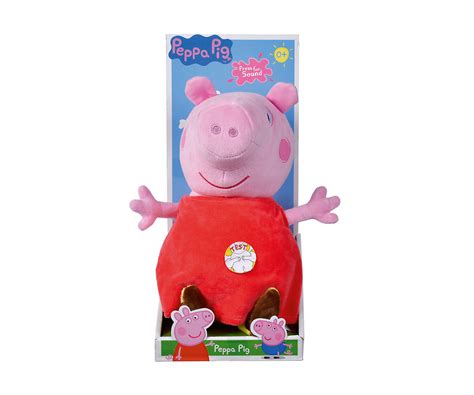 Peppa Pig Плюшена играчка Пепа 22 см КОМСЕД