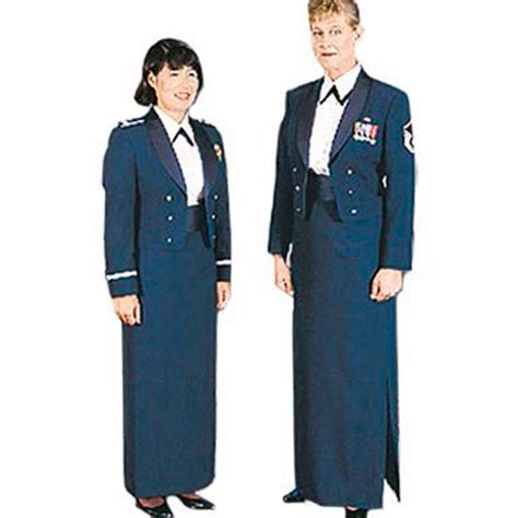 Air Force Womens Mess Dress Uniform A Line Skirt Mess