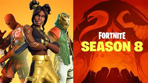 Fortnite Season 8 Leaked Skins And Cosmetics From V800 Patch