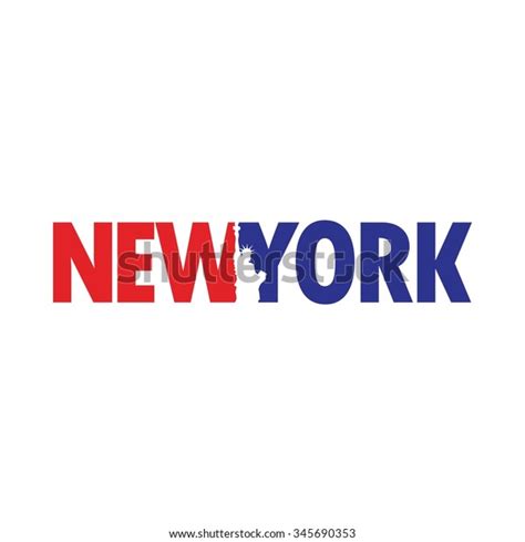 New York Logo Vector Stock Vector Royalty Free 345690353 Shutterstock