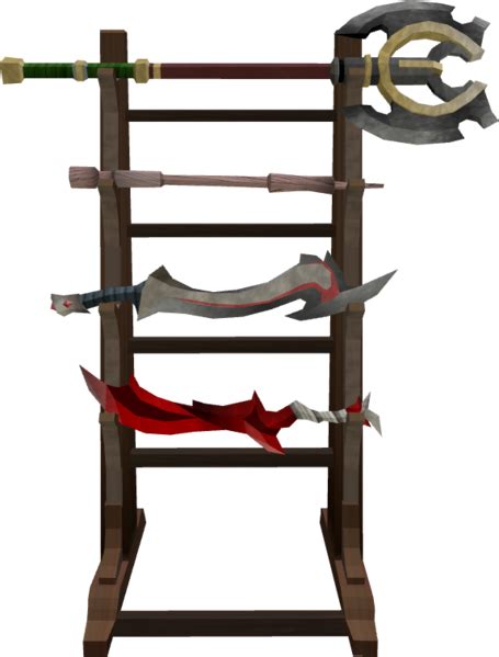 Rare Weapon Rack The Runescape Wiki