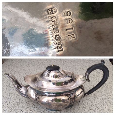 Frank Cobb And Co Sheffield Electroplate Teapot Numbered 2195 Any Idea