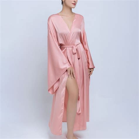 silk kimono robe etsy