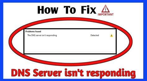 How To Fix Dns Server Isn T Responding Simple Solution Benisnous