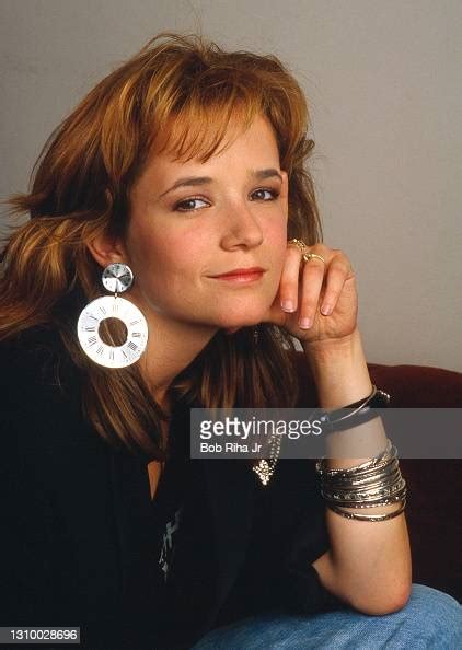 Actress Lea Thompson Portrait Session July 24 1986 In Los Angeles