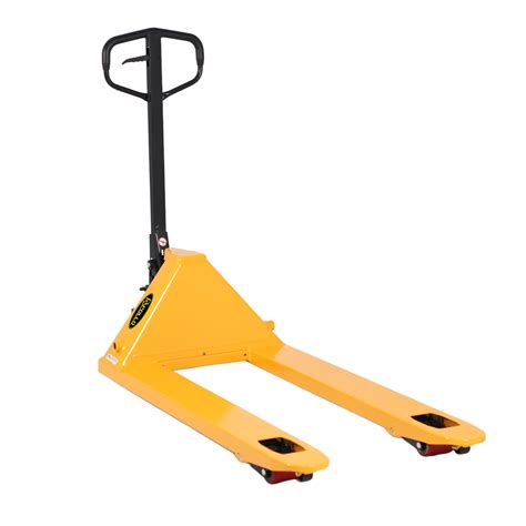 Apollolift Manual Pallet Jack 5500lb Capacity 48l×21w Rubber Wrapped