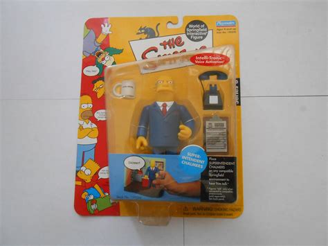 The Simpsons Action Figure Series 8 Super Intendent Chalmers Playmates