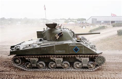Sherman V M4a4 Medium Tank Bovington Tankfest 2018 Armored