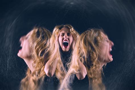Screams Of Emotional Torture Stock Photo Download Image Now Women