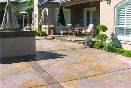 It's easy to pour a concrete slab & build a backyard patio! Concrete Patio Designs Ideas Pictures and 2018 Plans