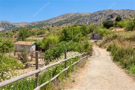Countryside Crete Greece Stock Photo By ©arsty 25108911