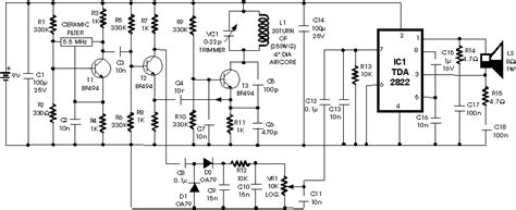 How To Build Metal Detector Circuit Diagram