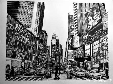 New York Times Square By Artisticlyanne On Deviantart