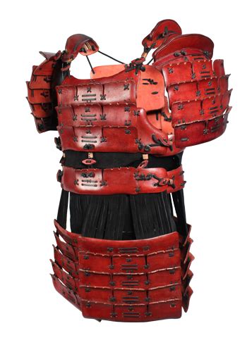 Samurai Rüstung Rot Samurai Armor Armor Leather Armor
