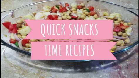 Quick Recipe Snacks Time Recipe Easy Snacks Youtube