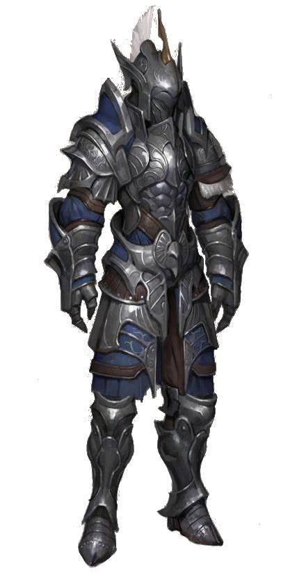 Grey Blue Knight Armor Concept Fantasy Character Design Knight Armor