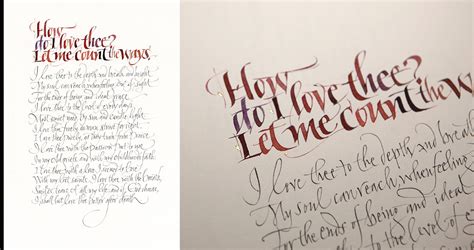 Calligraphy Artworks On Paper Using Ink Pens Or Brushes By Hand