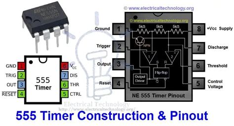24v Flasher Circuit Diagram Using 555 Timer Electrical Technology