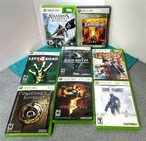 Various Xbox 360 Video Games All Very Good Plus Vg Condition