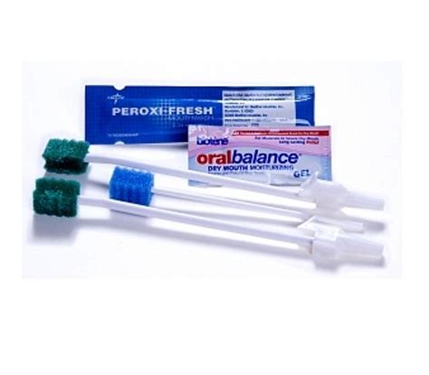 Medline Standard Suction Swab Kits With Hydrogen Peroxide 100cs