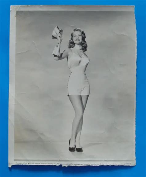 Vintage Rare Sexi Actress Rita Hayworth Publicity Press Photo X Picclick