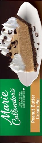 Marie Callenders Peanut Butter Cream Pie Frozen Dessert 248 Oz