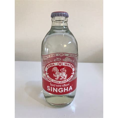 โซดาสิงห์ Singha Soda Water 325ml Shopee Thailand