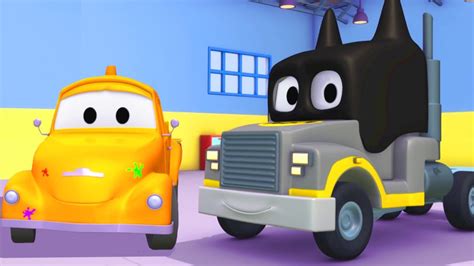 Toms Paint Shop Carl The Super Truck Is Batman Truck Cartoons For