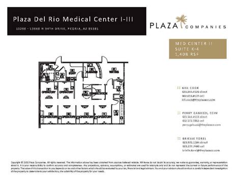 13660 N 94th Dr Peoria Az 85381 Plaza Del Rio Medical Center I Iii