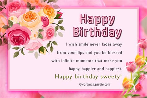 Maybe you would like to learn more about one of these? Birthday Wishes For Best Friend Female - Wordings and Messages