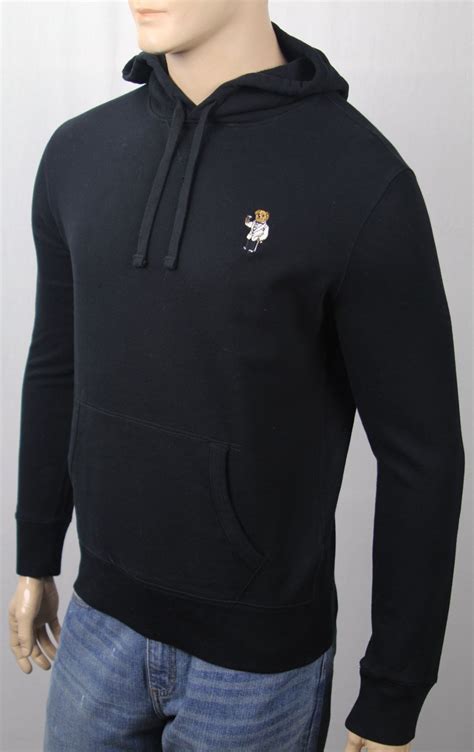 To receive your order with reduced packaging, select the check box on the shipping page during checkout. Polo Ralph Lauren Black Tuxedo Martini Teddy Bear Hoodie ...